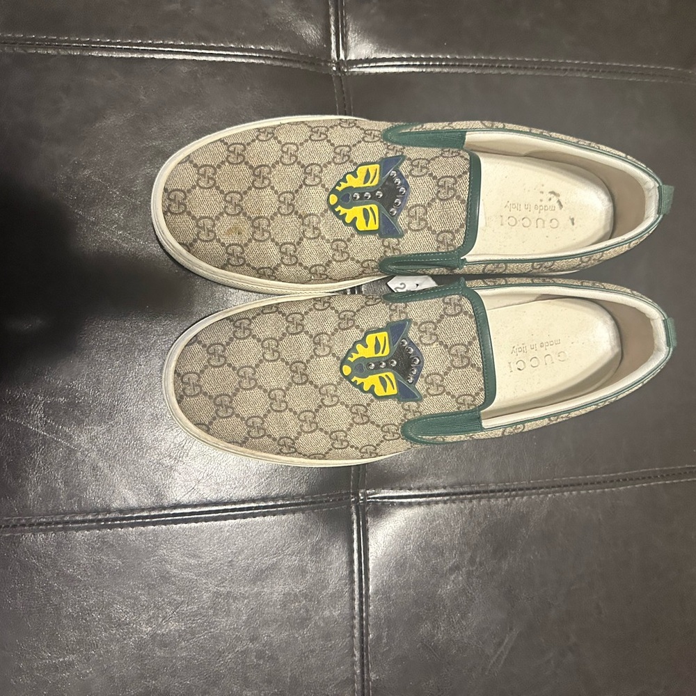 GG Canvas Leather Trim Embellishment